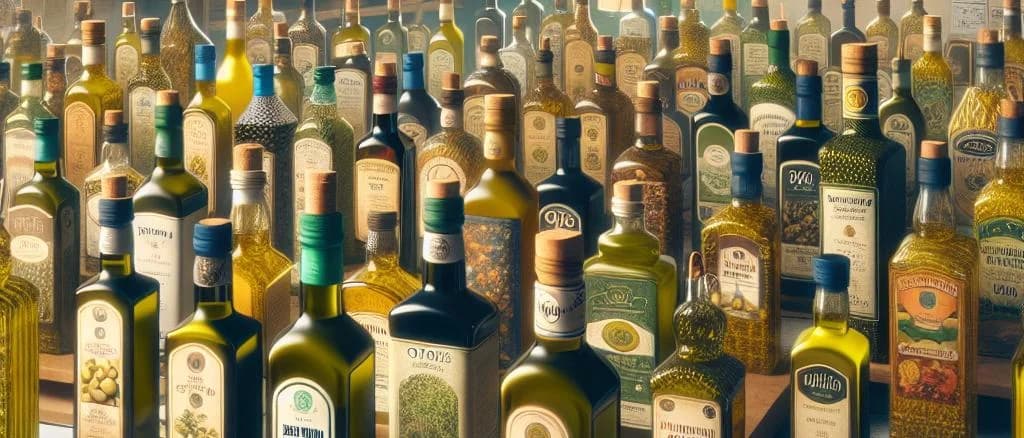 assorted gourmet food products from verified suppliers, displayed with diverse packaging options