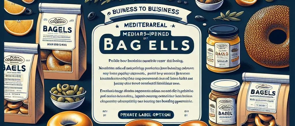 Varieties of Bagel Bread on Wooden Counter