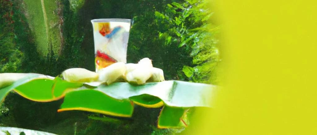 Various banana yogurt product variations on a wooden table