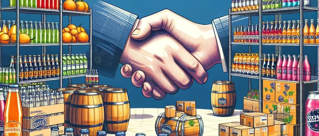 A variety of beverage options with customizable packaging and sustainable materials