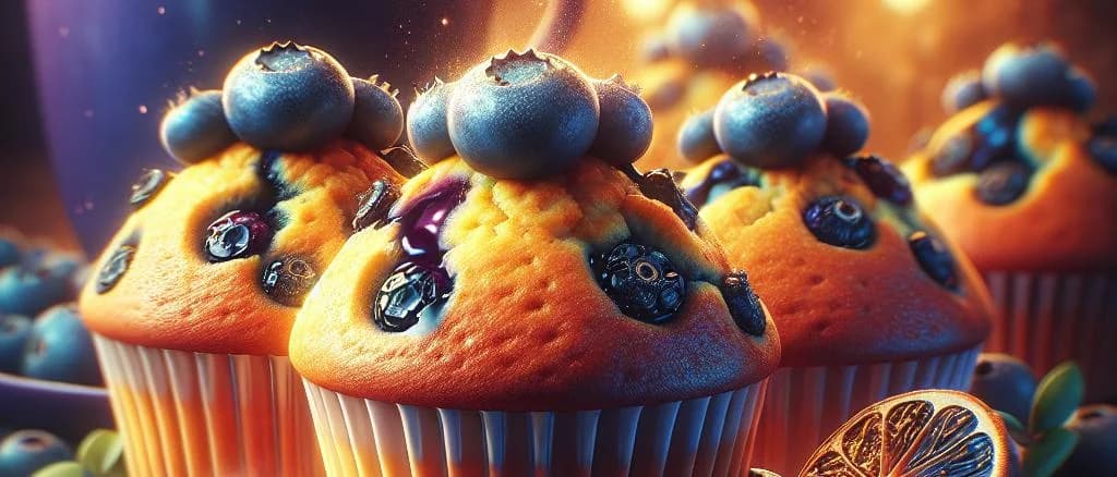 varied blueberry muffin packaging