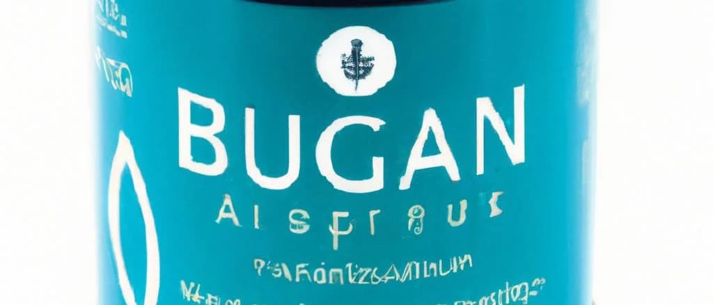 bouquet garni herbs in varied packaging on a rustic culinary background