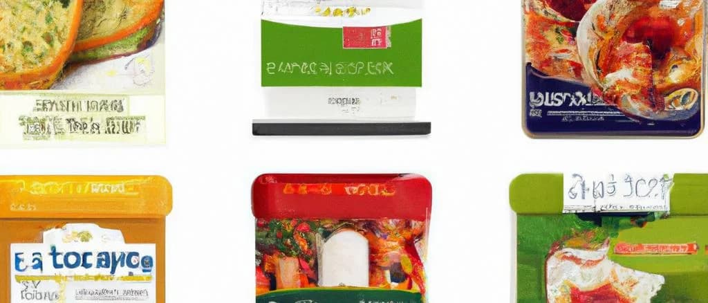 varied brioche prepacked product display with different packaging options