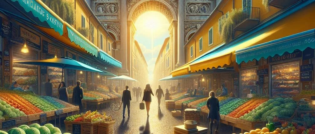 Various fresh cabbage varieties on a rustic wooden background