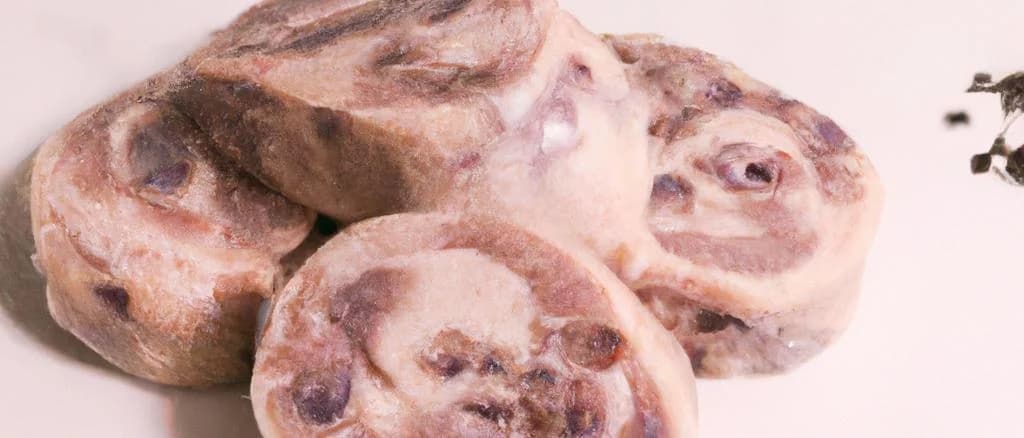 calf sweetbread variations on wooden board