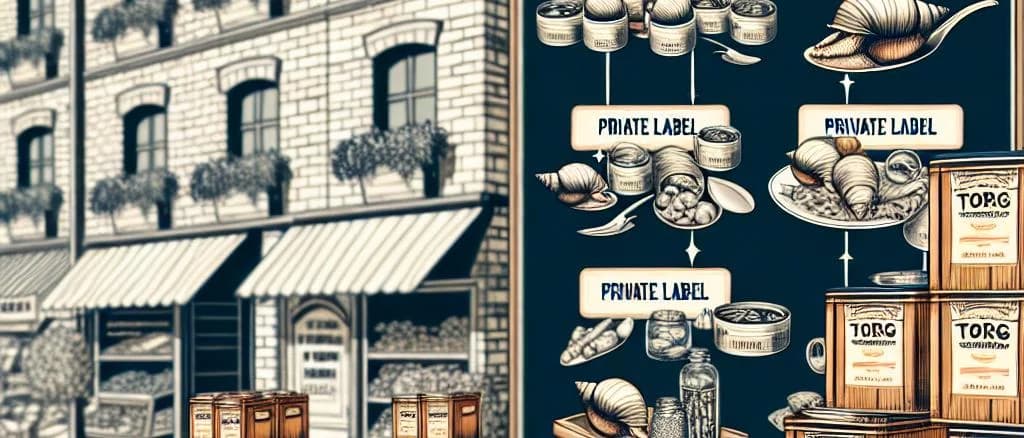 Canned snails in different packaging options with a focus on quality and compliance