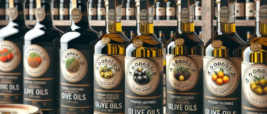 Three bottles of Chablis wine with varied labels and packaging on a wooden table