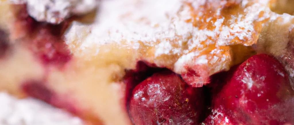 Cherry Clafoutis dessert variations with packaging