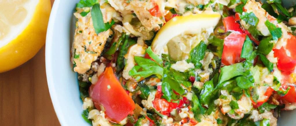 A selection of chicken tabbouleh dishes in varied packaging