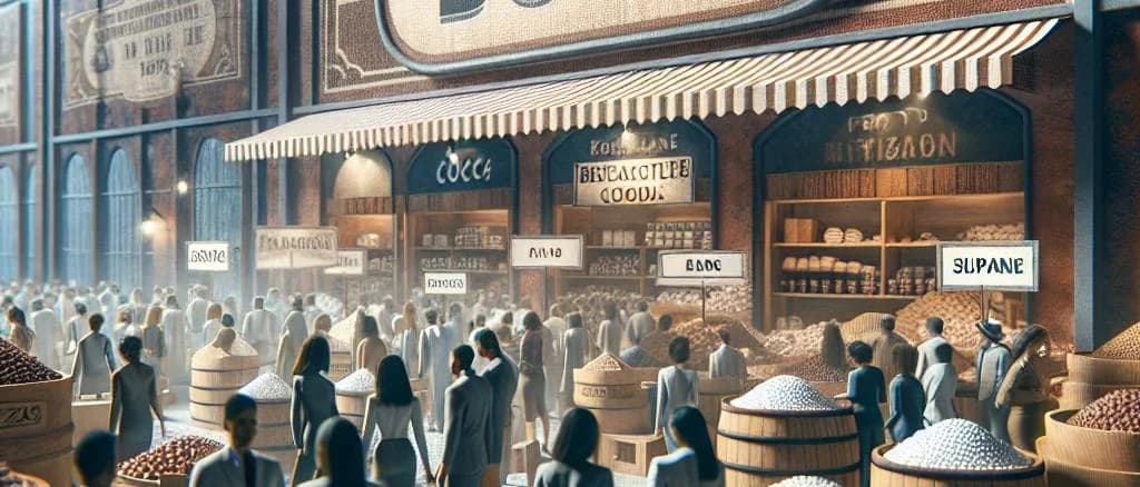 Coco White Beans in eco-friendly packaging with variations