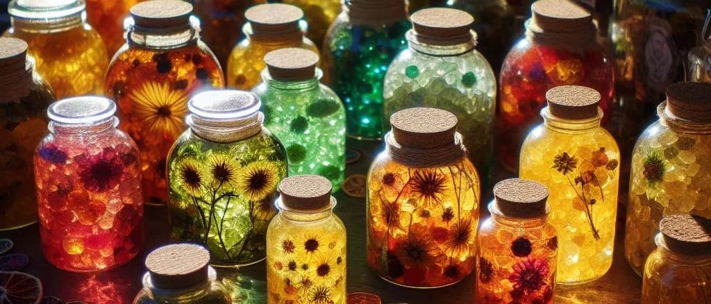 dehydrated sauces in multiple packaging variations on a neutral background