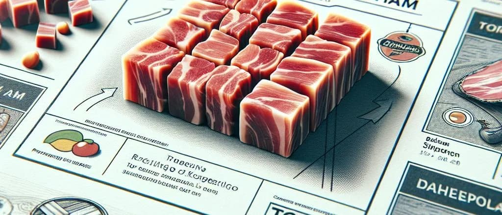 diced-ham-product-variations-on-rustic-background