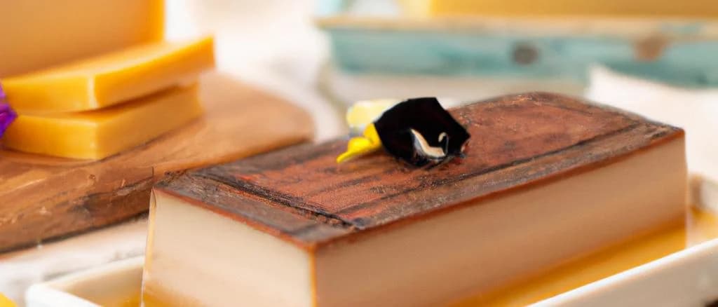 variety of gourmet duck mousse variations with decorative packaging