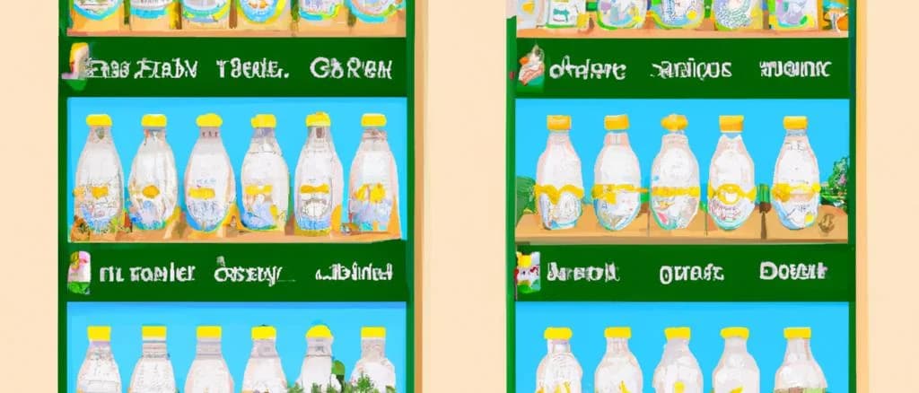 esl milks in various packaging against a minimalistic backdrop