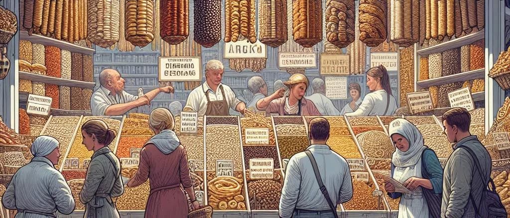 assorted extruded snacks showcasing variety and flavor options