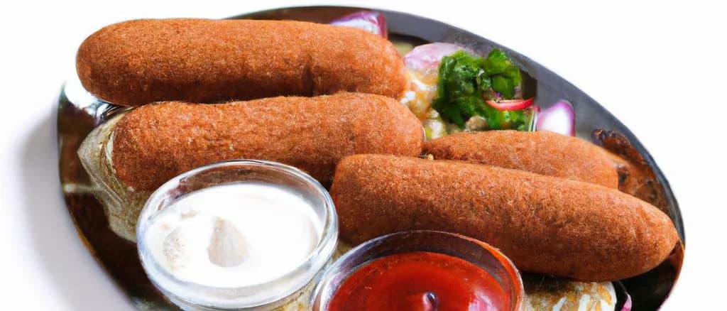 frikandel assortment with packaging variations on neutral background