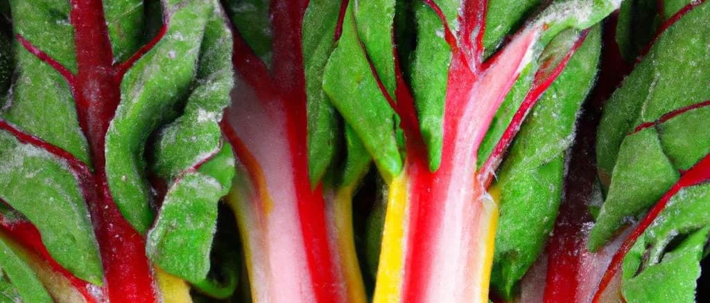 frozen chards variations on neutral background