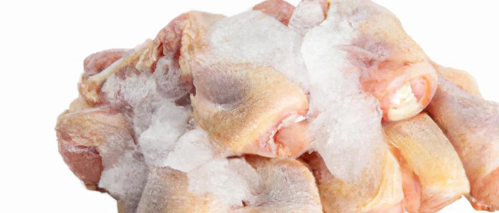 variety of premium frozen chicken cuts against different backgrounds