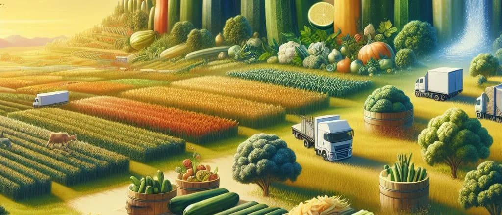 frozen zucchini variations on a rustic wooden surface, showcasing packaging options