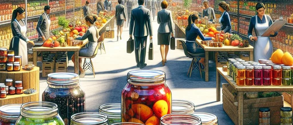 assorted fruit chutney jars with diverse flavors and vibrant packaging variety