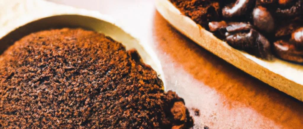 Functional coffee variations with sustainable packaging on a wooden table