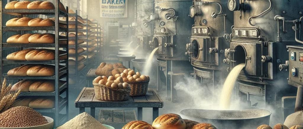 assorted garlic bread variations with rustic background