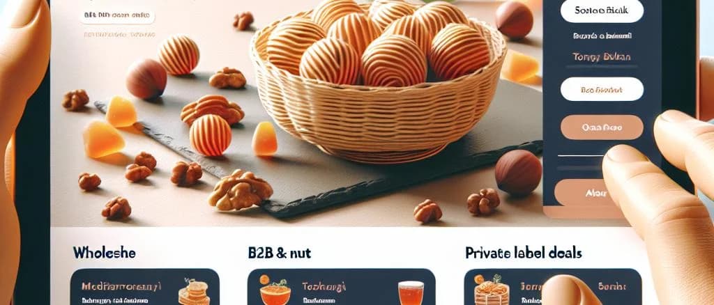 Assorted Gozinaki variations with different packaging options on a rustic wooden background