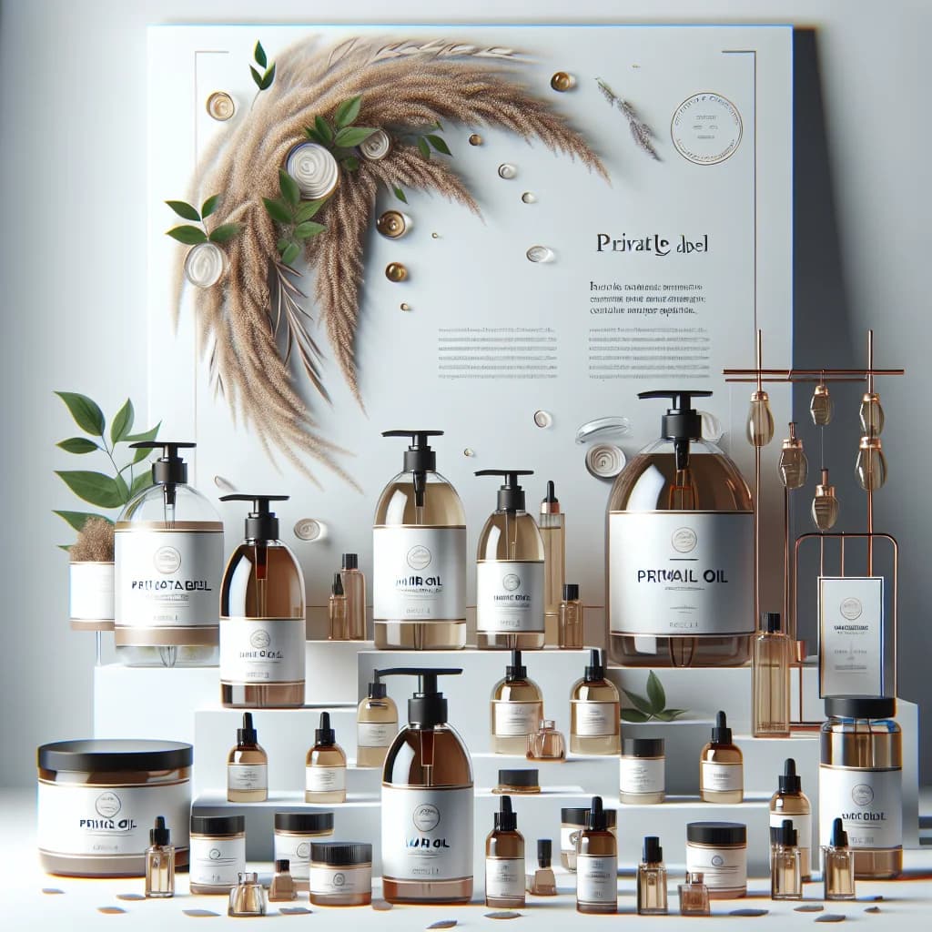 premium hair oil products in various packaging styles for B2B sourcing