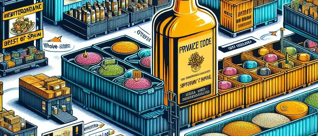 Diverse industrial machinery components on a production line