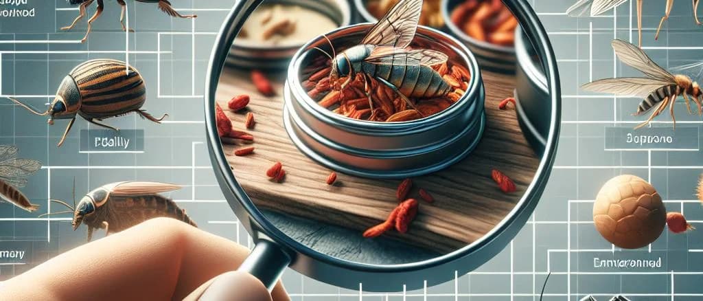 assortment of gourmet edible insect products on stylish display