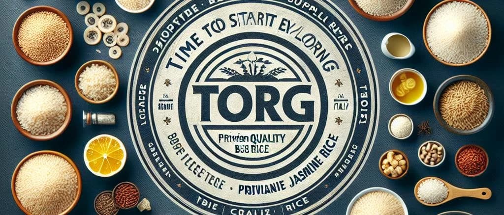 premium jasmine rice varieties with natural background