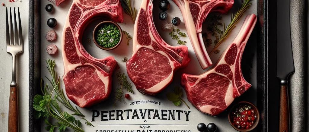 Lamb Chop variations with elegant presentation