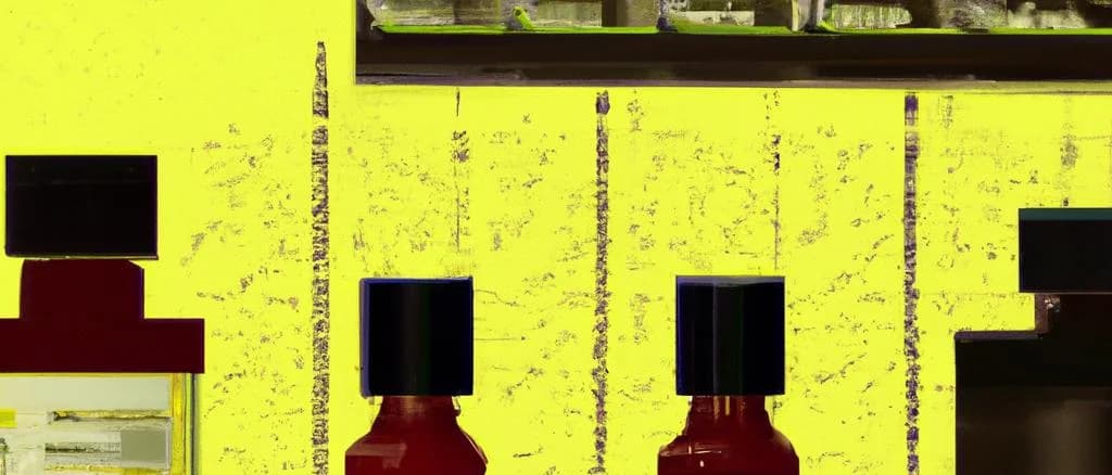 Assortment of legume oils in various packaging on wooden table