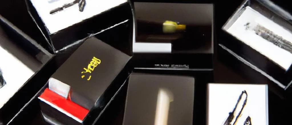 assorted lip care products with various packaging on neutral background