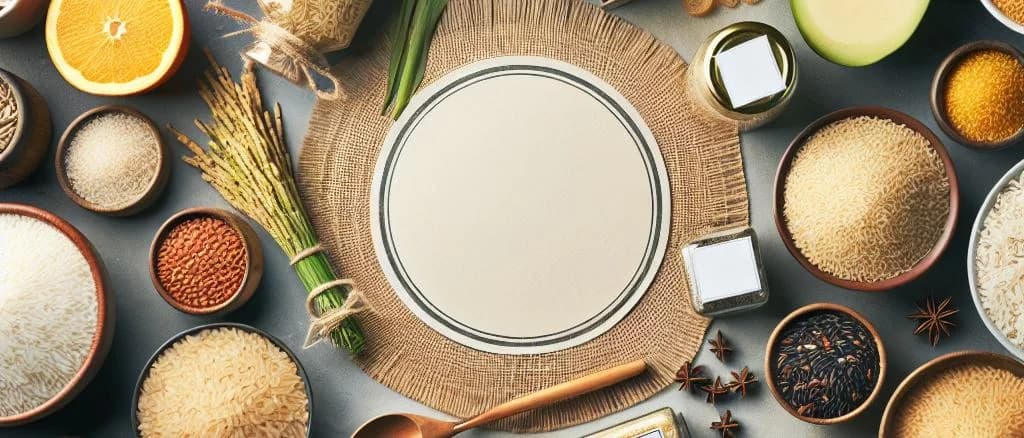 various styles of long grain rice including white, brown, and organic varieties