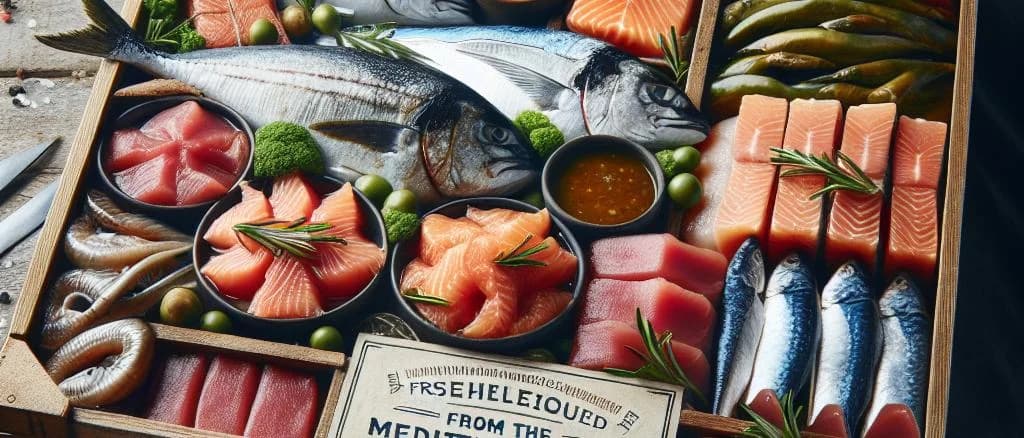 Variety of Marinated Fish Products with Custom Packaging