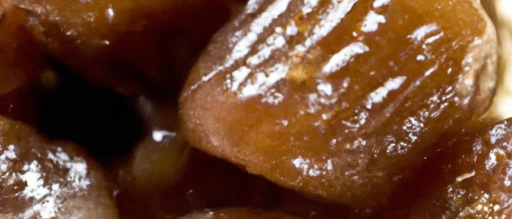 Elegant display of Marrons Glacés presented in various packaging, set against a sophisticated background.