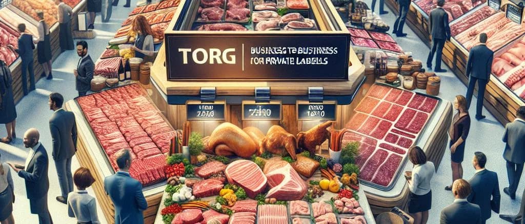 various cuts of premium meat with different packaging options