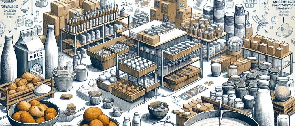 Assorted milkfat products with diverse packaging options