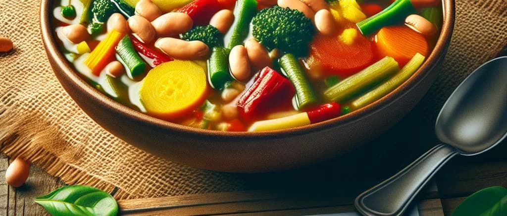 Assorted Minestrone Soup varieties in vibrant packaging