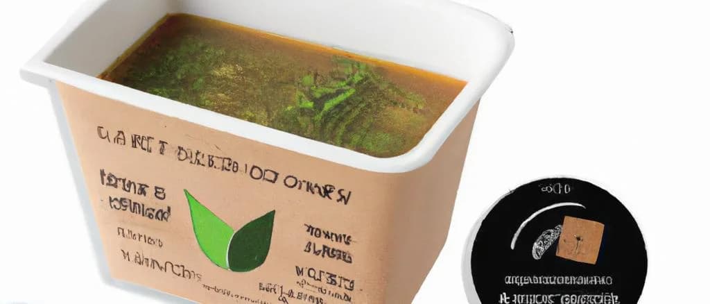 Assorted miso soup variations in different packaging on a wooden surface