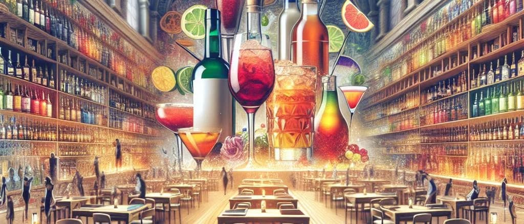 Assorted Mixed Drinks with Stylish Packaging