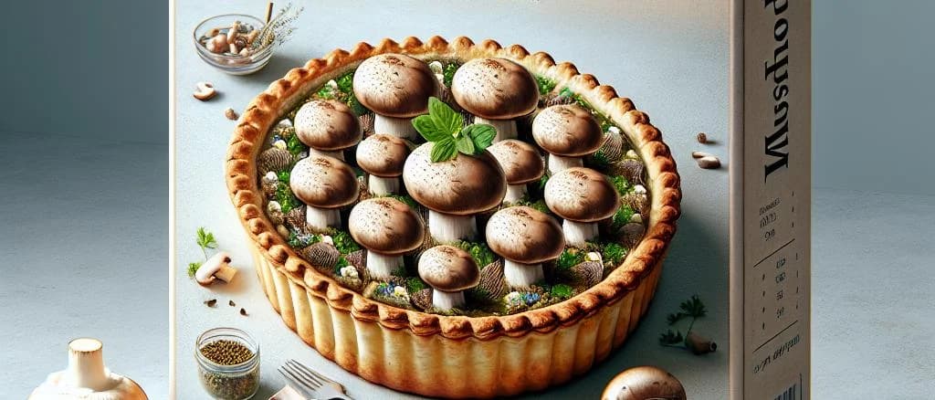 mushroom pies with diverse packaging options