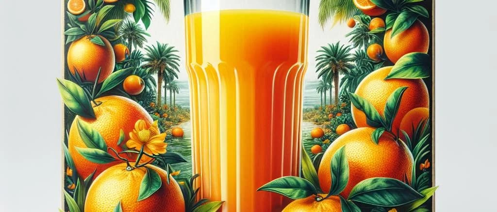 variety of NFC juice bottles with different fruit flavors in a retail setting