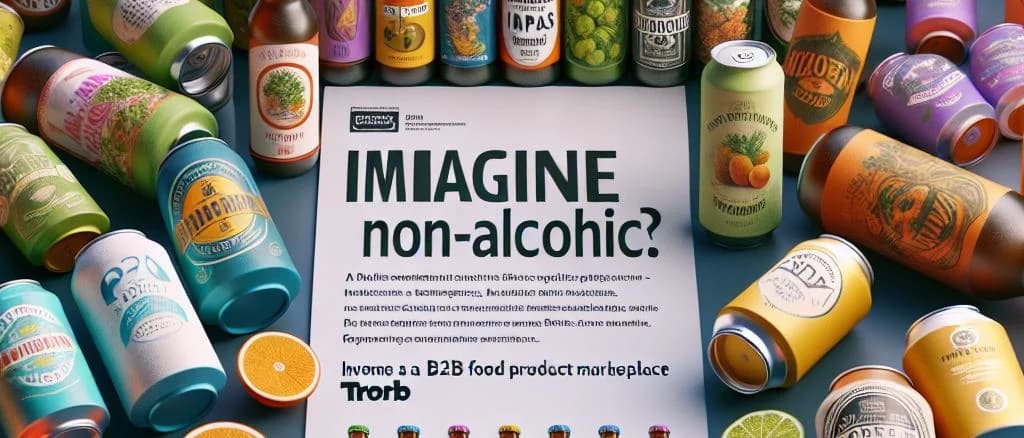 Various types of non-alcoholic IPA bottles with diverse labeling and packaging options