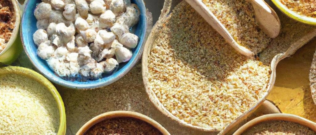 assorted other cereals with vibrant packaging on wooden background