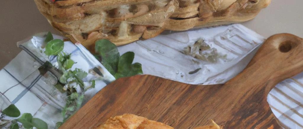 Assorted Pan De Cádiz variations with festive packaging on a rustic wooden table