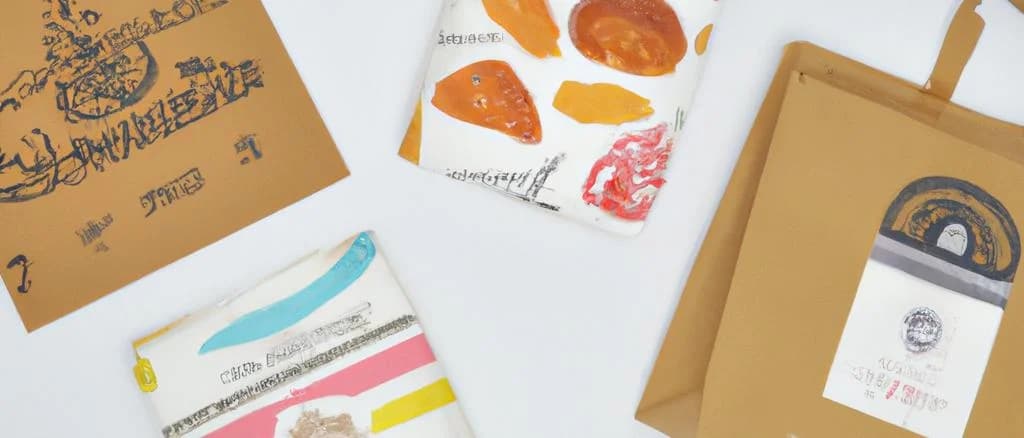 variety of eco-friendly plastic bags displayed in different styles