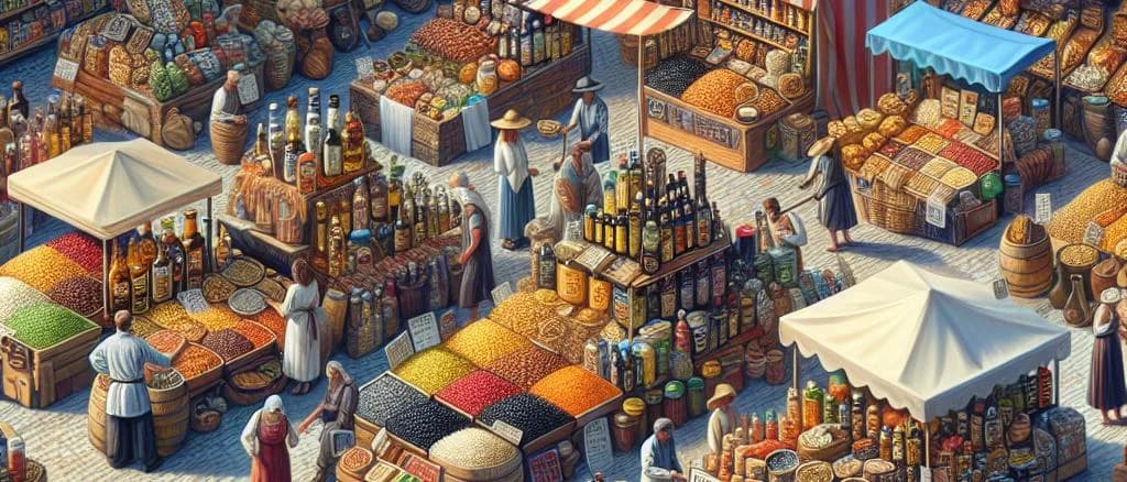 Assortment of rice bran products with different packaging options