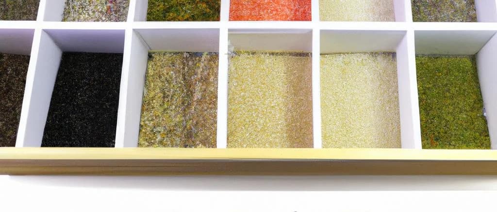 assortment of rice in a box with customizable packaging options